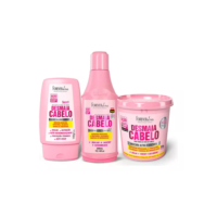 Kit Desmaia Cabelo Anti Frizz E Volume Forever Liss