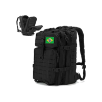 50L Mochila para Viagem Impermeável Masculina Adequado para Trekking, Acampamento.