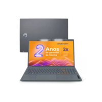 Notebook Positivo Vision C15 Lumina Bar Celeron, 8GB 128GB eMMC, Tela 15.6" HD Antirreflexo, Windows 11, Tecla Link, Cinza