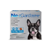 Antipulgas E Carrapatos Nexgard 4 A 10kg Com 1 Comp Nex Gard