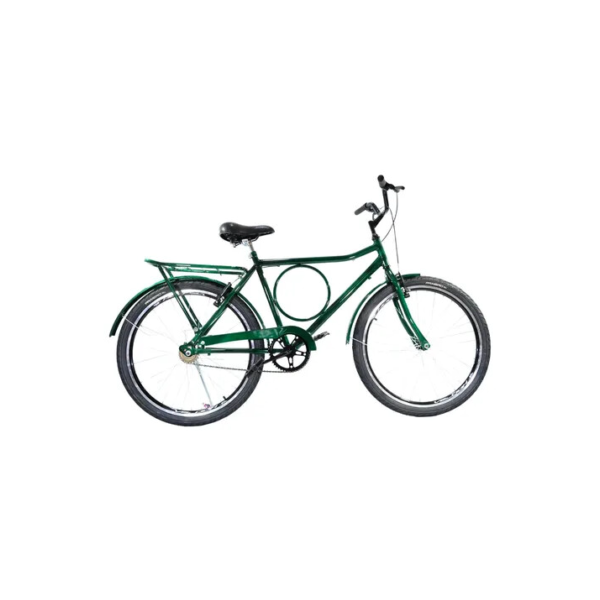 Bicicleta De Passeio Monark Barra Circular Aro 26 1v Red