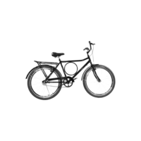 Bicicleta De Passeio Monark Barra Circular Aro 26 1v Red