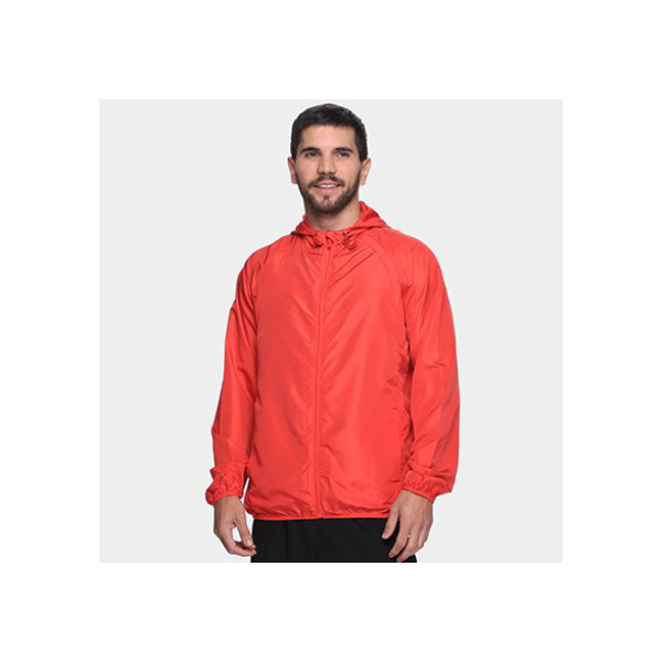 Jaqueta Gonew Windbreaker Packable Masculina - Vermelho