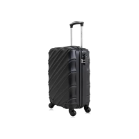 Mala de Viagem, Havana, Swiss Move, De Bordo, Pequena, 4 Rodas - Preta