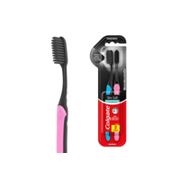Escova de Dente Colgate Slim Soft Black 2 unid