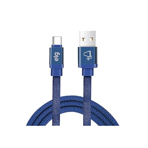 Cabo de sincronização/recarga Usb canvas Tipo C 1m Cnvc10be Azul Elg