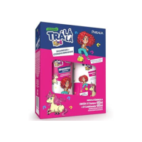 Tra La La - Kit Tra La La Sh+Cond Kids 480Ml Hidrakids Rosa