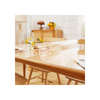 Toalha de Mesa de Plástico Térmica Para 4 6 8 e 10 Lugares Impermeável Quadrada Decoração Cozinha
