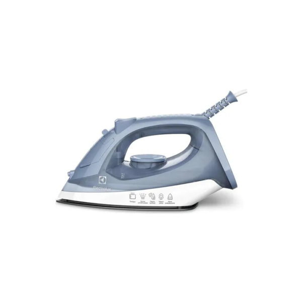 Ferro de Passar Seco e Vapor Electrolux Efficient Base antiaderente Vapor Vertical Extra 1200W de Potência Cabo 1,35m ESI10