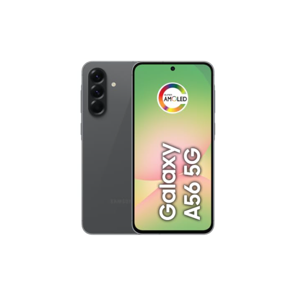 Smartphone Samsung Galaxy A56 5G 128GB, 8GB RAM, Câmera 50MP, IP67, Super AMOLED 6.7", Recursos AI, Preto