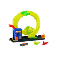 Hot Wheels City Pista de Brinquedo Ataque de cobra para crianças a partir de 4 anos