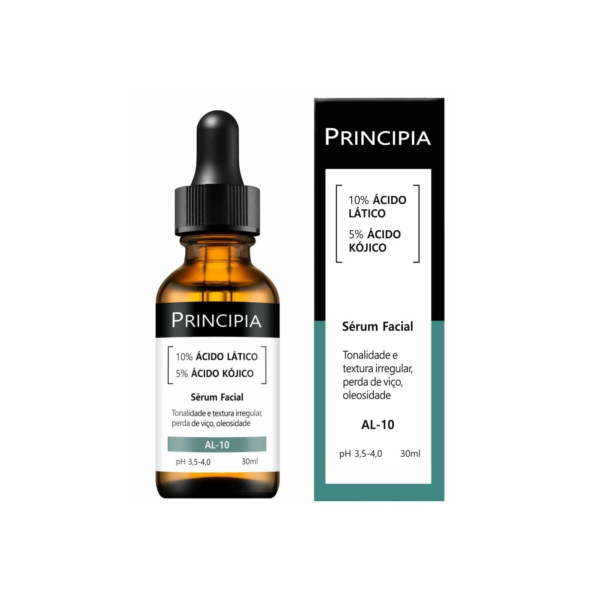 Sérum Principia 10% Ácido Lático + 5% Ácido Kójico - AL-10 Skincare