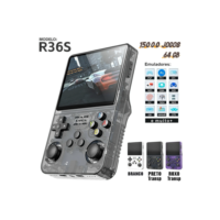 Console Portátil R36S + de 15.000 Jogos Vídeo Game 64g Linux Tela IPS 3.5 Polegadas