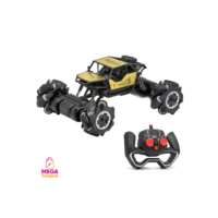 Carrinho Controle Remoto 4x4 Pickup Off-road Infantil Com Giro 360º, Bateria Recarregável, Brinquedo Para Crianças