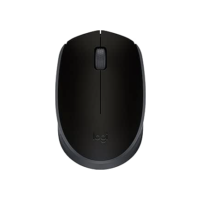 Mouse sem fio Logitech M170 com Design Ambidestro Compacto, Conexão USB e Pilha Inclusa - Preto