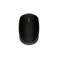 Mouse sem fio Logitech M170 com Design Ambidestro Compacto, Conexão USB e Pilha Inclusa - Preto