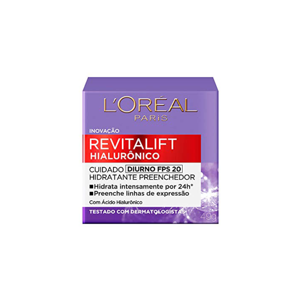 L’Oréal Paris L'Oréal Paris Revitalift Hialurônico Diurno Fps 20 - Creme Facial Anti-Idade 49G