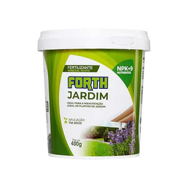 Forth NPK - Adubo Granulado para Plantas e Gramados - Balde 400g