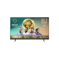Hisense Smart TV UHD 4K DLED 58" Polegadas 58A6K com HDR10+ Dolby Vision Game Mode Controle por Voz Alexa Built-In AirPlay