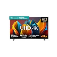 Hisense Smart TV UHD 4K DLED 58" Polegadas 58A6K com HDR10+ Dolby Vision Game Mode Controle por Voz Alexa Built-In AirPlay