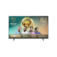Hisense Smart TV UHD 4K DLED 58" Polegadas 58A6K com HDR10+ Dolby Vision Game Mode Controle por Voz Alexa Built-In AirPlay