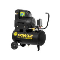 Compressor de ar 6,6 pés 20L 1,5 hp 120 libras - Pratiko CSI Schulz