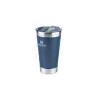 Stanley - Copo Térmico para Cerveja, 473ml, com Tampa, para Bebidas Quentes ou Frias, Navy