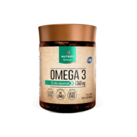 Nutrify - Ômega 3 TG Ultraconcentrado 1360mg - Suplemento Alimentar Enriquecido com Vitamina E - Suporte para Foco, Memória e Bem-Estar - 120 Cápsulas