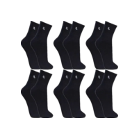 Kit 6 Pares Meia Lupo Cano Médio Masculina Atacado Original