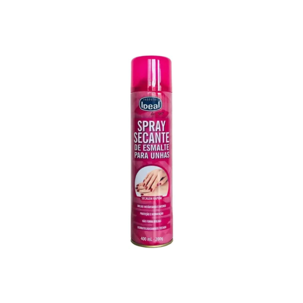 Spray Secante De Esmalte Para Unhas Ideal 400ml