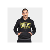 Moletom Everlast Estampado C/ Capuz Masculino - Preto