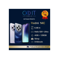 Smartphone Celular Xiaomi Redmi 14c 256gb  8gb RAM 128gb 4gb Dual Sim 50MP Global 14 c Lançamento