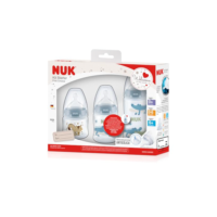 NUK Kit Mamadeira Starter Fc 90 Ml S1/ 150 Ml S1/ 300 Ml S2 Boy - Colorido