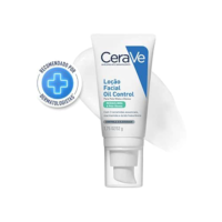 CeraVe Loção Facial Hidratante Oil Control para Pele Mista a Oleosa, Com 3 Ceramidas Essenciais, Ácido Hialurônico e Niacinamida, Hidratação Prolongada e Acabamento Matte, 52g