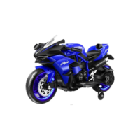 Mini Moto Elétrica Infantil Kawasaki Ninja Azul