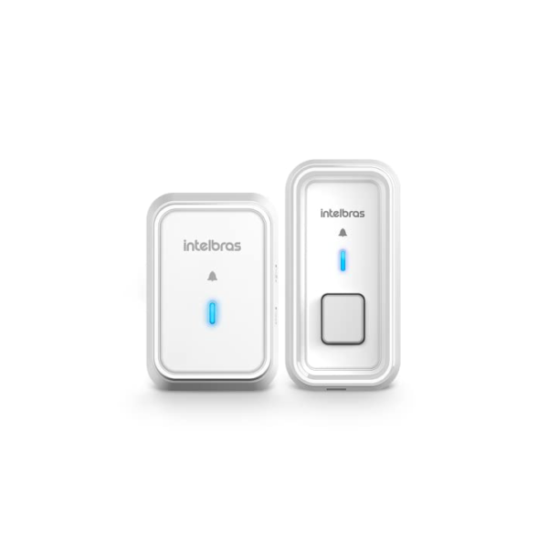 Campainha Sem Fio com Bateria Intelbras CIB 101 Branco