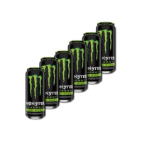 Pack de Monster Energy Zero Açucar - 6 unidades de 473ml