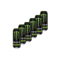 Pack de Monster Energy Zero Açucar - 6 unidades de 473ml