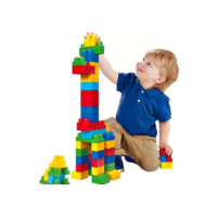 Blocos Brinquedo De Montar 77 Peças Grandes Infantil Criança - Samba Toys -