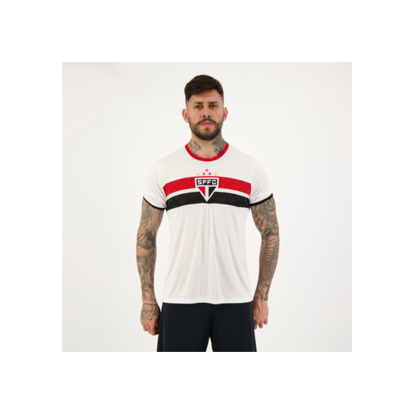 Camisa São Paulo Stencil Branca