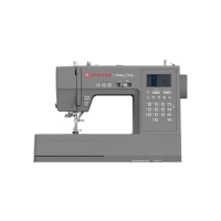 Singer HD6805 Máquina de Costura Eletrônica | 300 Pontos, 2 Fontes de letras costuradas, Tela LCD, Botão Start/Stop, Corte de Linha | Braço Livre, Iluminação em LED, DROP & SEW, Bivolt