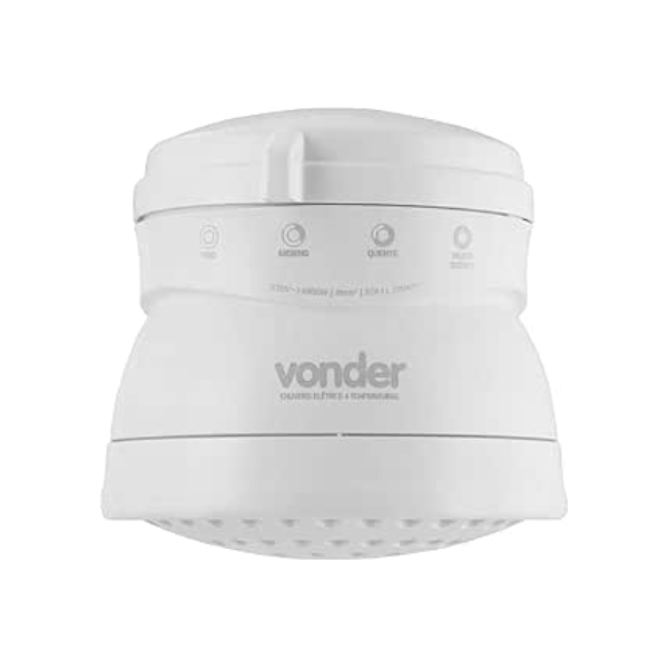Vonder, Ducha 4 Temperaturas, 6.800 W, 220 V~, Branca.