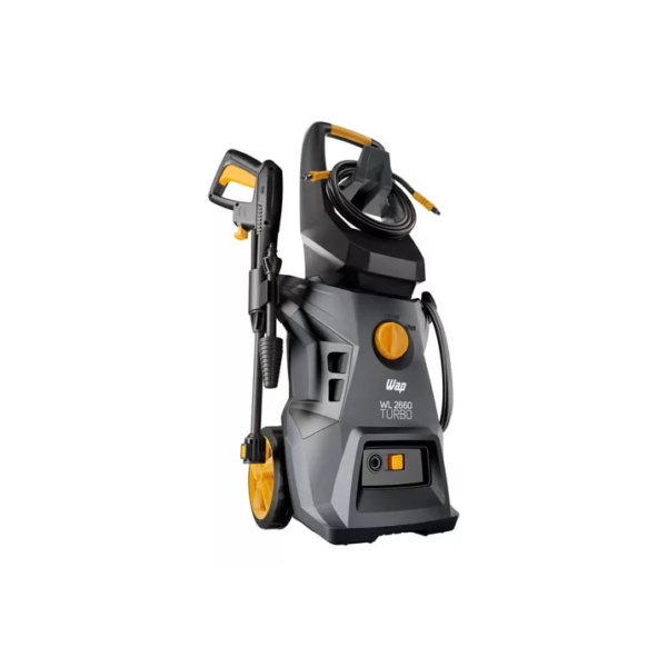 Lavadora De Alta Pressão Wap Ousada Wl 2660 Turbo 1500w Cor Cinza e amarelo Frequência 60 Hz 127V