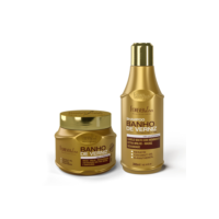 Kit Especial Banho de Verniz com Shampoo 300ml Máscara 250g