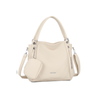 Bolsa Mochila Feminina Grande De Ombro Com Alça Transversal De Couro PU TM9034 LING