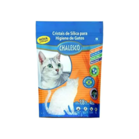 Chalesco Areia Higiênica Cristais de Sílica para Gatos 1,8 kg