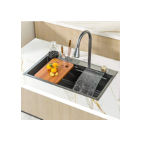Cuba Gourmet Premium Cascata Lavador Copos Torneira Completa.