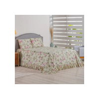 Colcha Premium Queen 3 Peças Percal 400 Fios Toque Macio