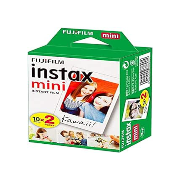 Filme Instax Mini com 20 Fotos, Fujifilm