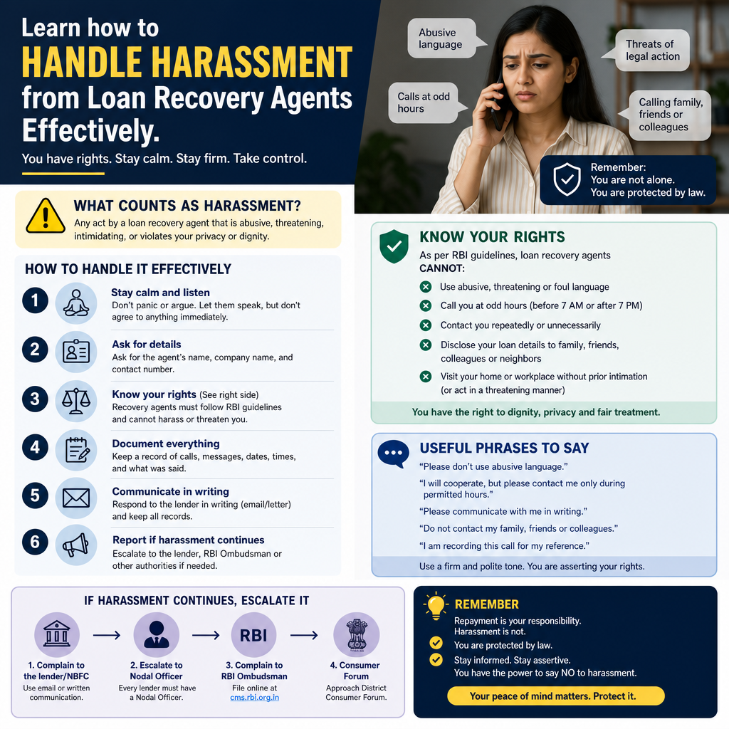 Loan Recovery Agent Harassment: What to Do